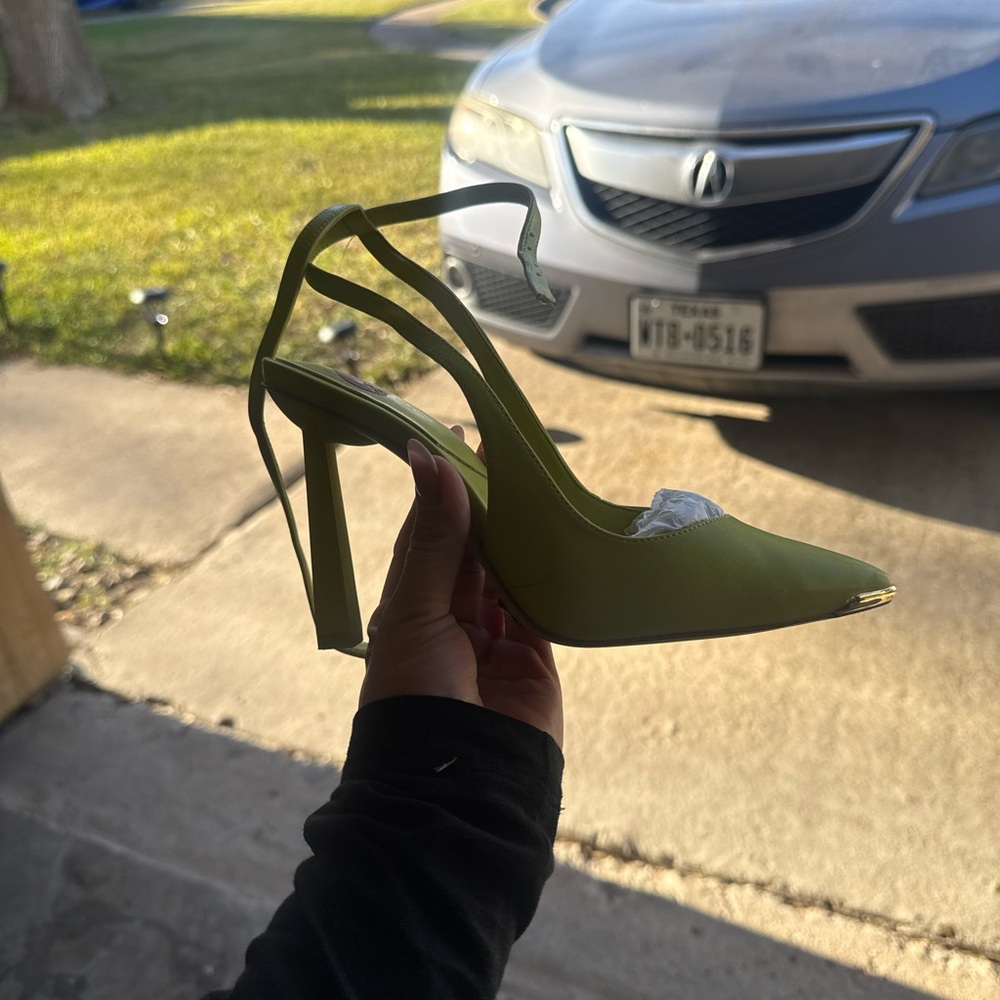 Aldo Lime Green Women's Heels